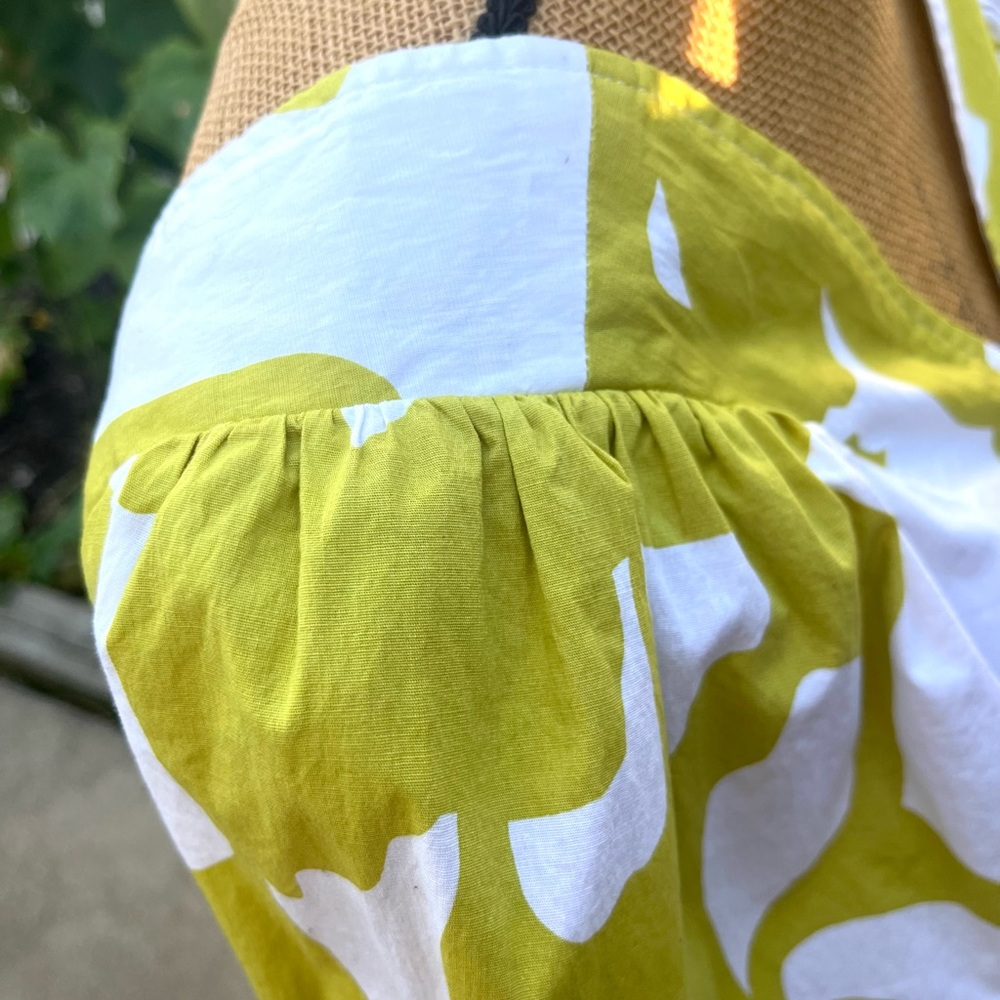 Future Collective Smocked Cotton Crop Top Tropical Floral Hawaiian Size XXL - Picture 3 of 14